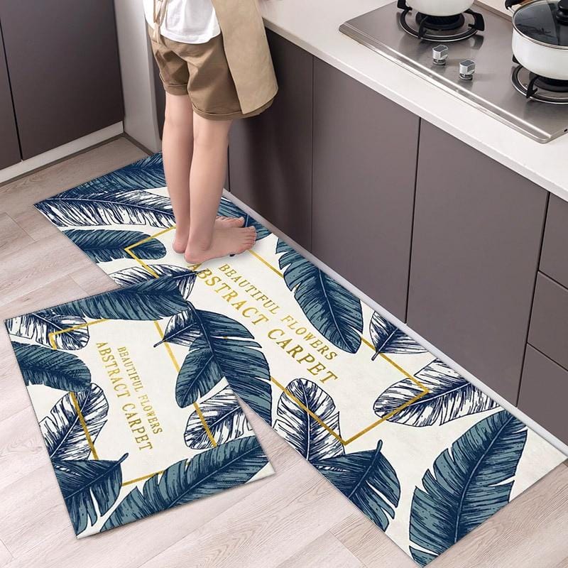 Lively® Accessoires cuisines Petit (40cm x 60cm) / Résumé Tapis de cuisine antidérapant | Lively®
