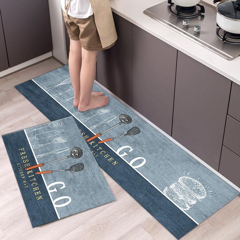 Lively® Accessoires cuisines Petit (40cm x 60cm) / Cuisine Tapis de cuisine antidérapant | Lively®