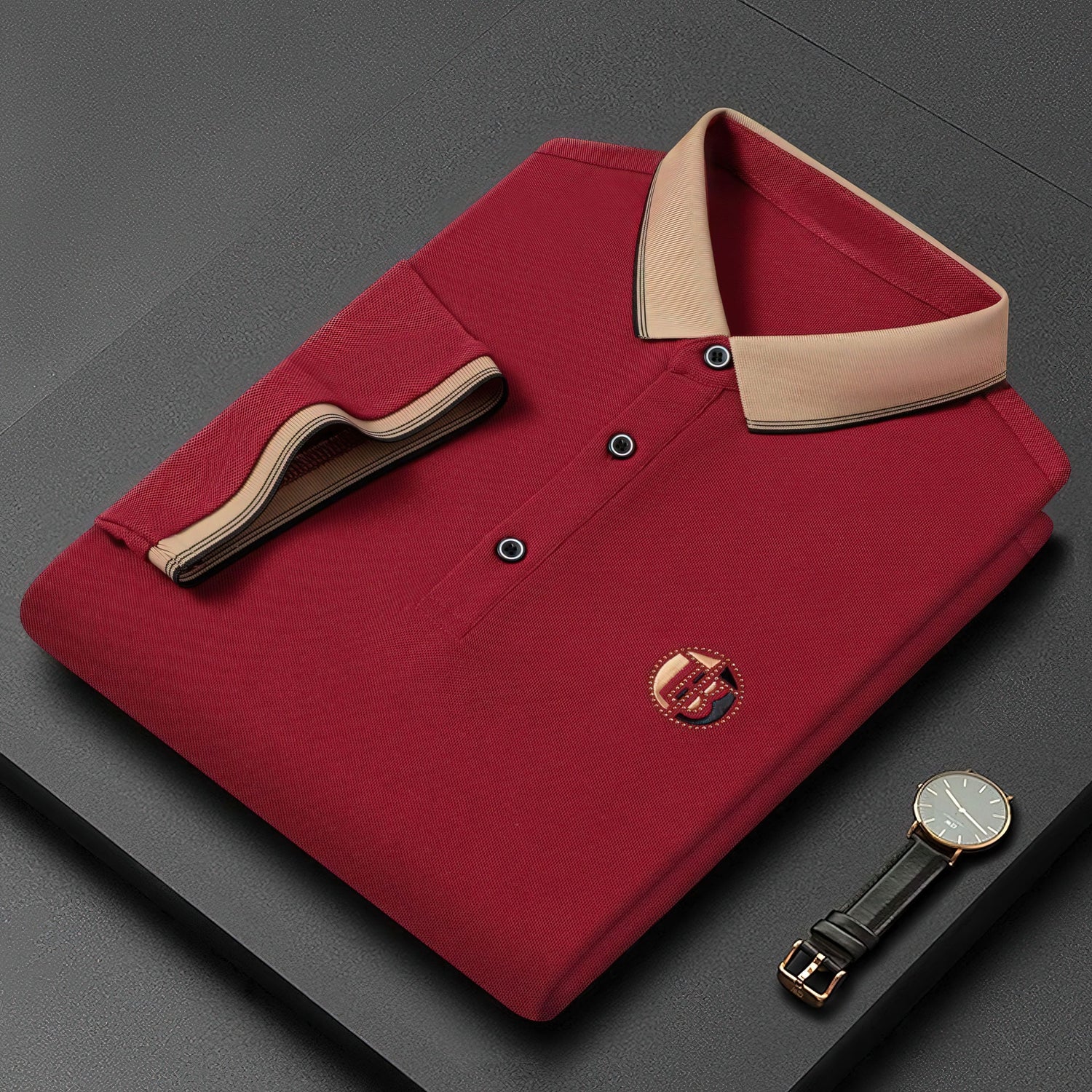 Lively® Homme S / Rouge Polo italien | Lively™